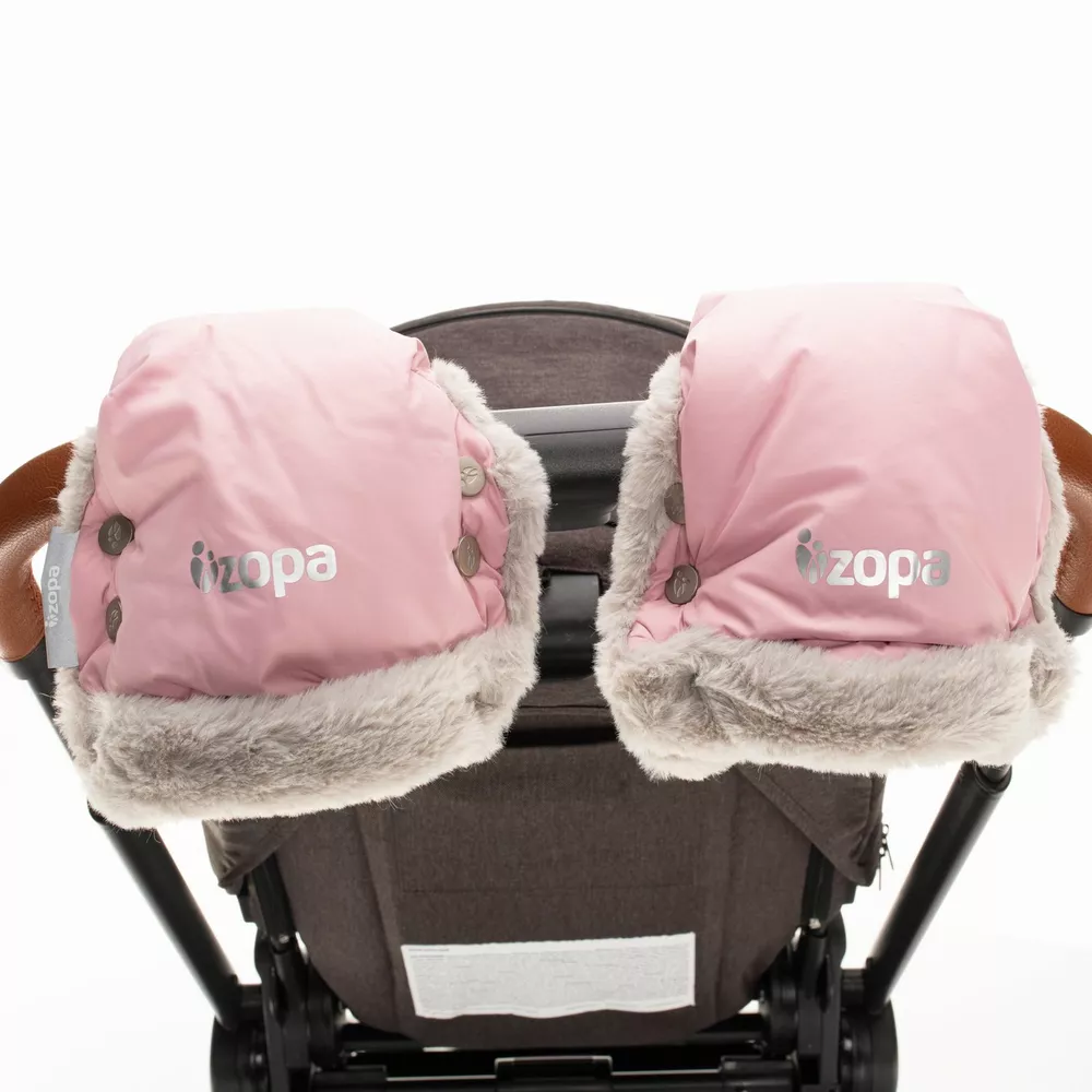 ZOPA Zimní rukavice Fluffy,Old Pink