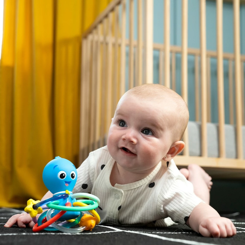 BABY EINSTEIN Kousátko/chrastítko Opus's Shake & Soothe™ 0m+