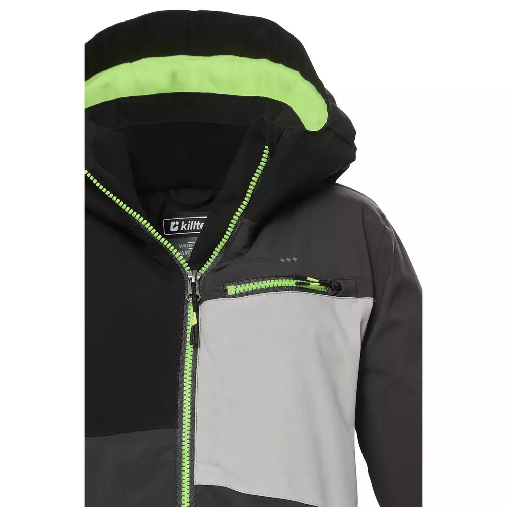Chlapecká zimní bunda Killtec 40917-203 Anthracite velikost 152