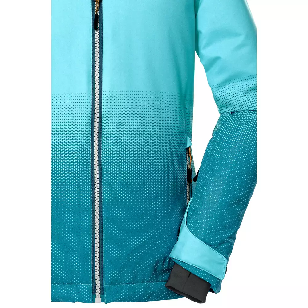 Dívčí zimní bunda Killtec 39905-133 Light Turquoise velikost 176