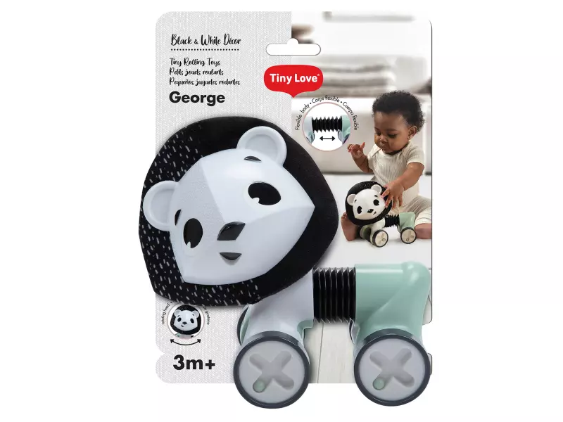 Tiny Love Lev jezdicí Black & White George