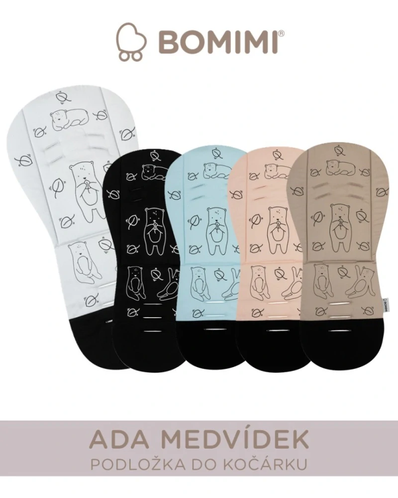 Bomimi ADA Podložka MEDVĚD blue