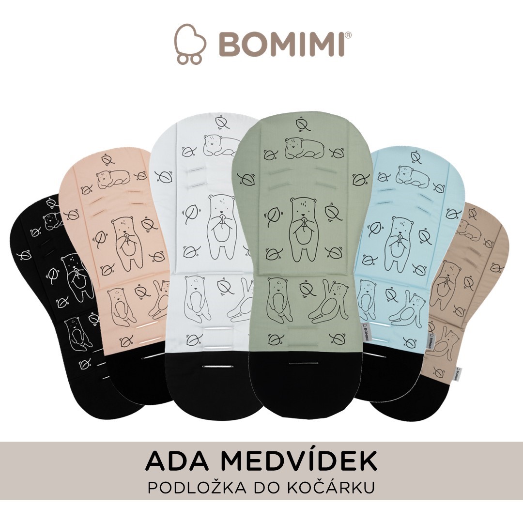 Bomimi ADA Podložka MEDVĚD grey