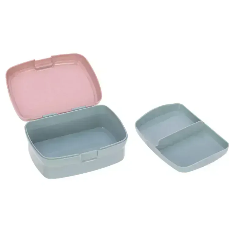 Svačinový set Lässig Lunch Set About Friends chinchilla