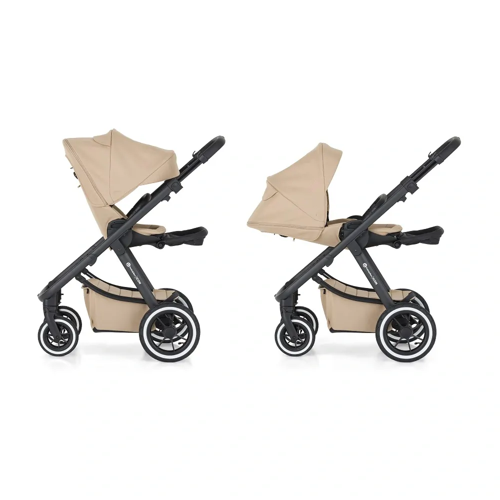 PETITE&MARS Kočárek kombinovaný ICON 2v1 Mocha Beige LITE AIR