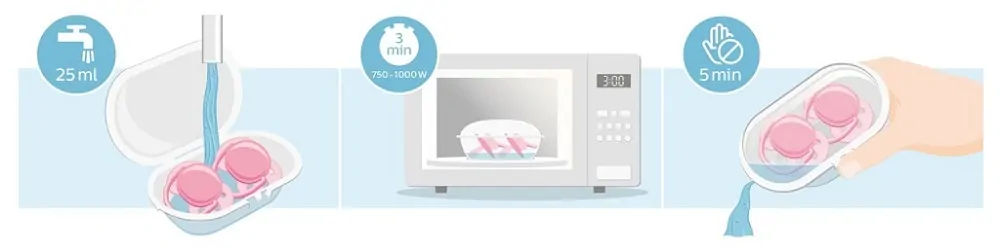 Philips AVENT Šidítko Ultrasoft Premium neutral 0-6m dívka, 2 ks