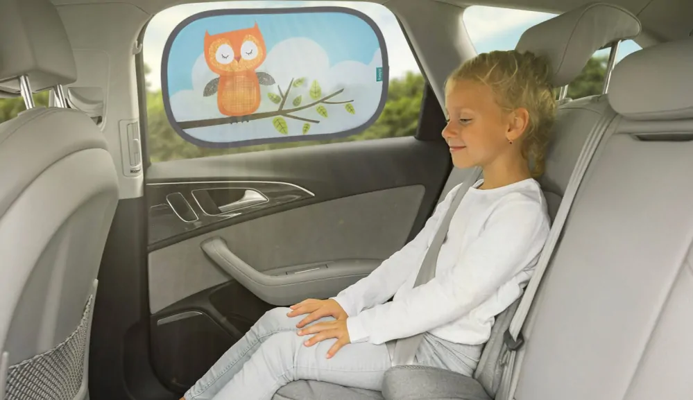 Sluneční clona do auta zvířátka Owl ZOPA