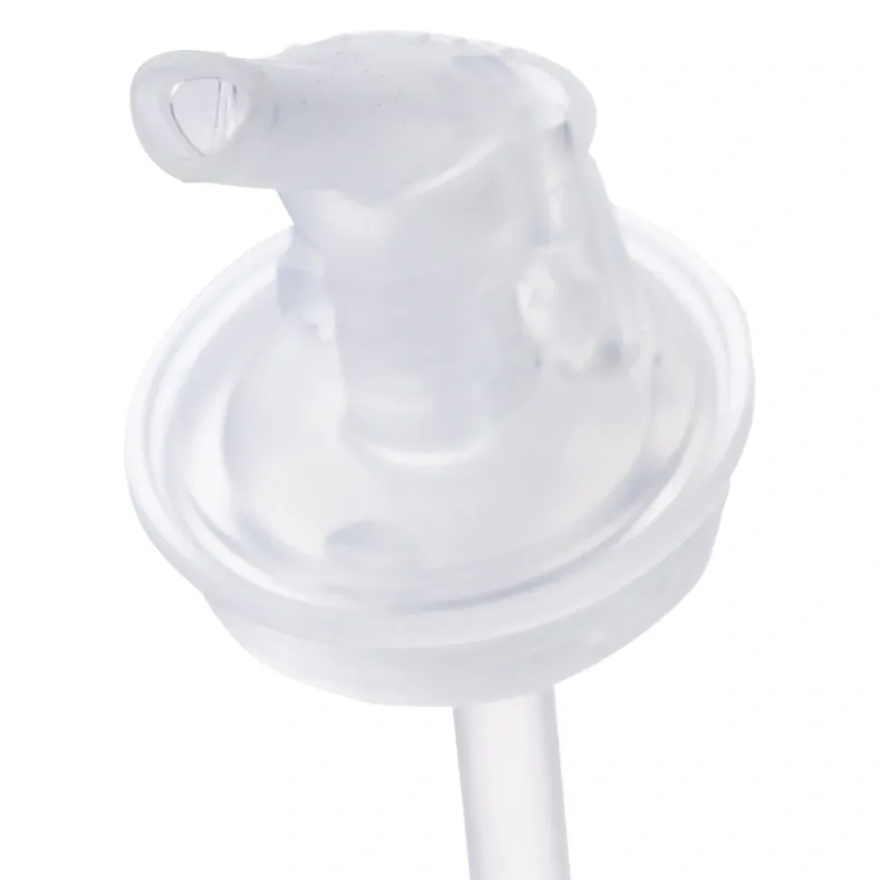 b.box Lahev na pití s brčkem 450 ml - Indigo/Růžová