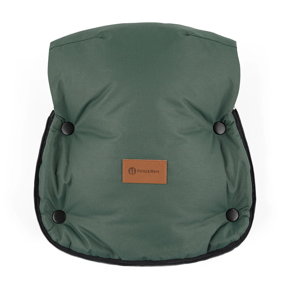 PETITE&MARS Rukávník / rukavice Furry Veritable Khaki