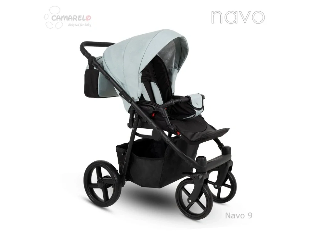 Dětský kočárek Camarelo Navo - 9 Zelenkavá