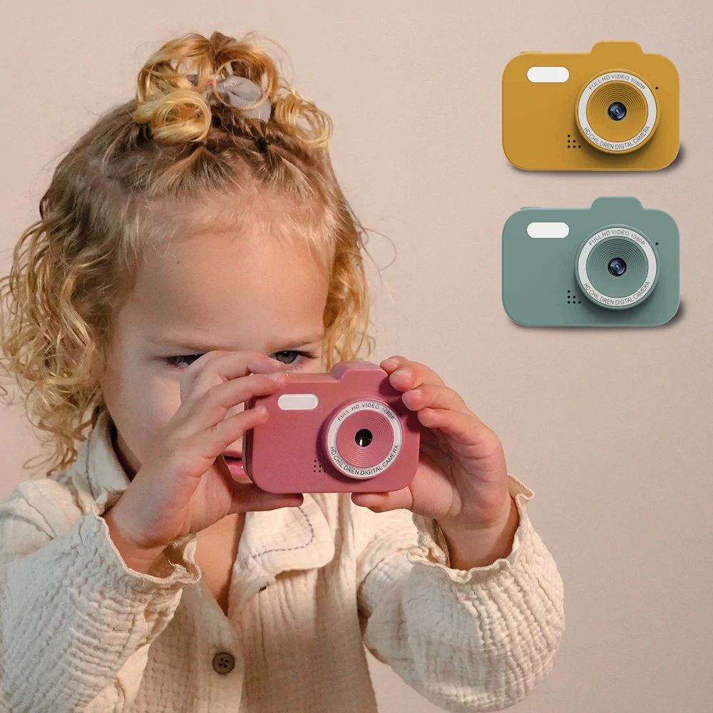 Zazu FUN - Dětský digitální fotoaparát - žlutý
