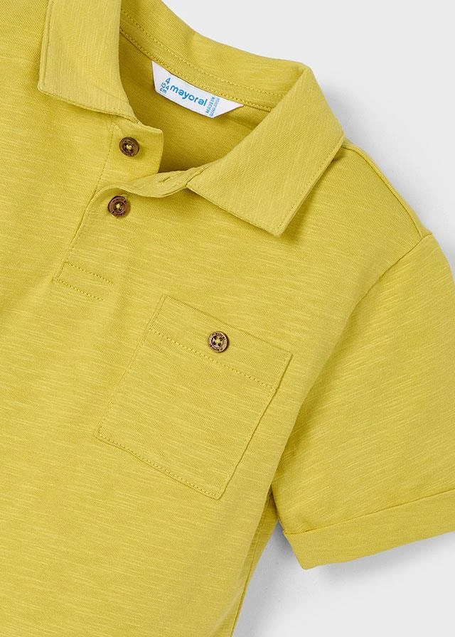 Chlapecké polo triko Mayoral 3109-10 Okrové velikost 140