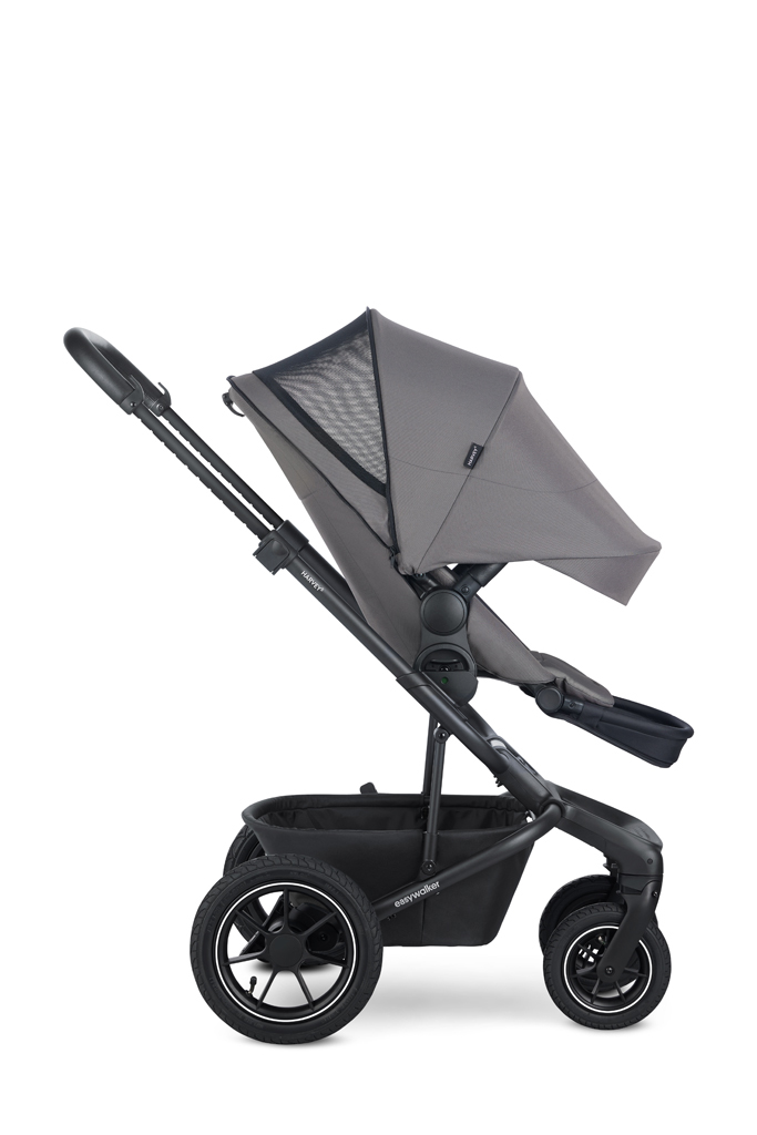 EASYWALKER Kočárek kombinovaný Harvey⁵ Pebble Grey XXL AIR