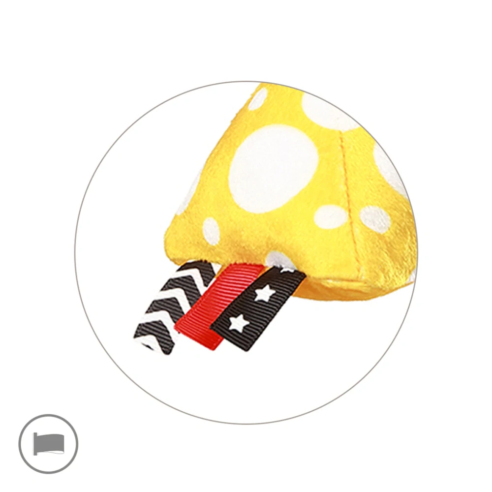 BABYONO Hračka závěsná kontrastní na C kroužku Mouse 0 m+