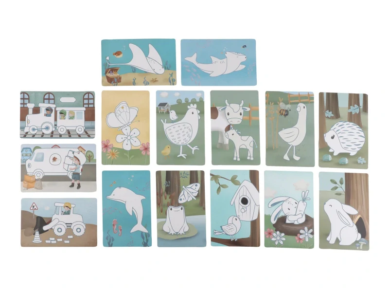 Little Dutch Kreslicí tablet Blue Forest Friends