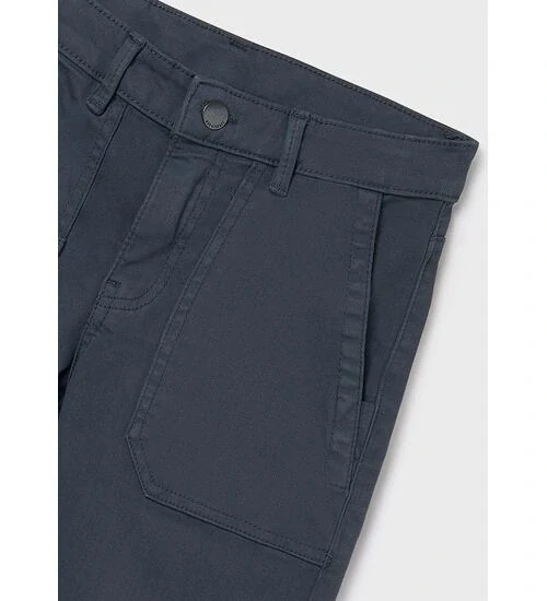 Chlapecké  rifle Mayoral Straight Fit 7562-46 šedomodré velikost 140