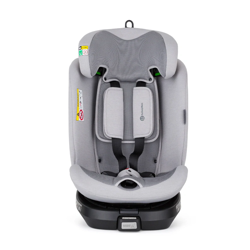 PETITE&MARS Autosedačka Twistguard Pro i-Size gentle Grey Air Air 40-150 cm(0-36 kg)