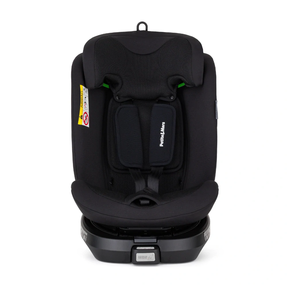 PETITE&MARS Autosedačka Twistguard Pro i-Size Coal Black Air 40-150 cm(0-36 kg)