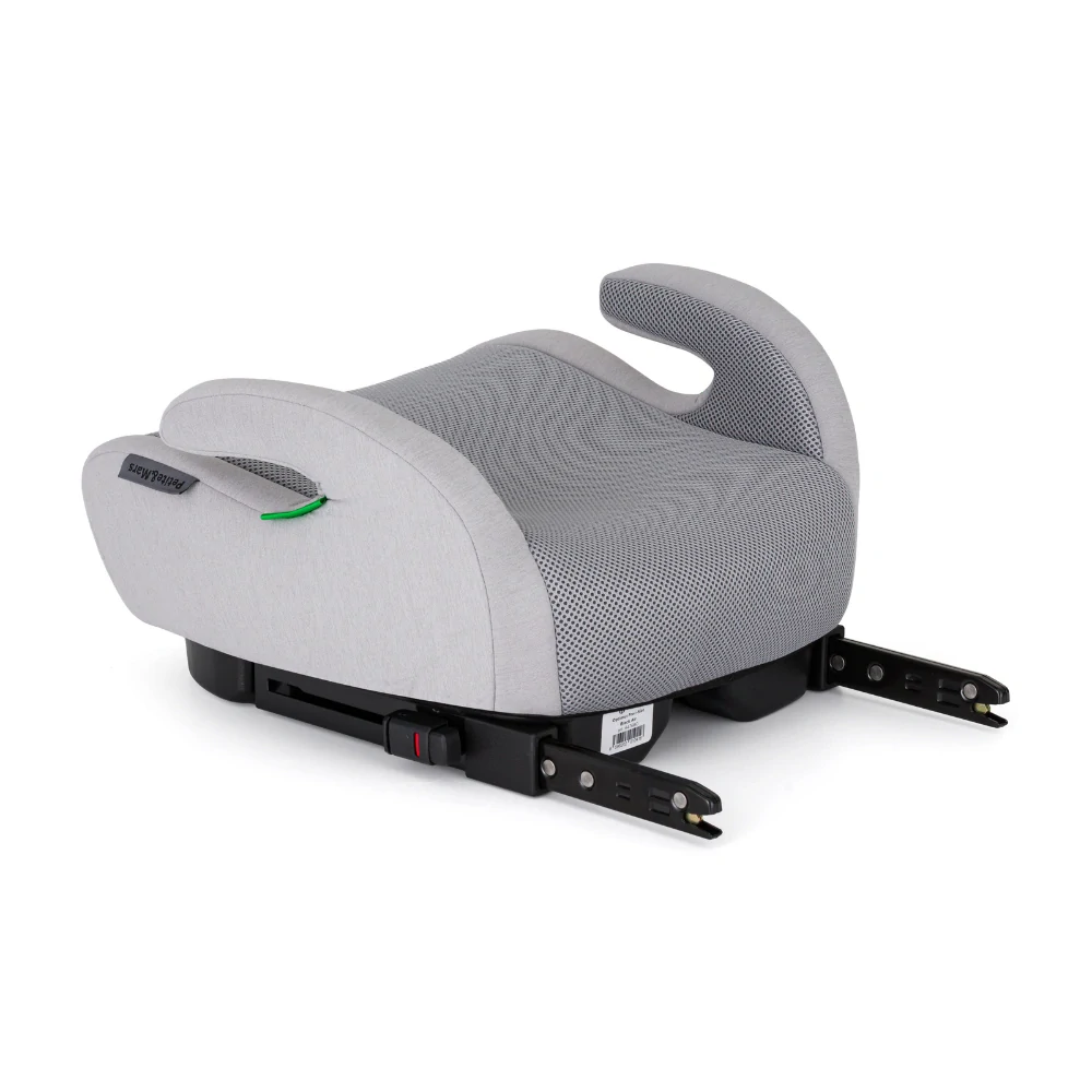 PETITE&MARS Podsedák Optimus Pro i-Size Air Gentle Grey 125 - 150 cm (22-36 kg)