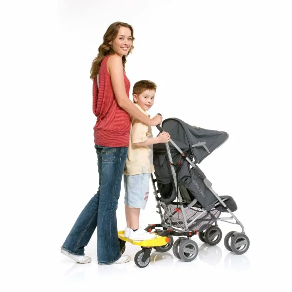 Lascal stupátko Buggy Board MAXI-Black/Red