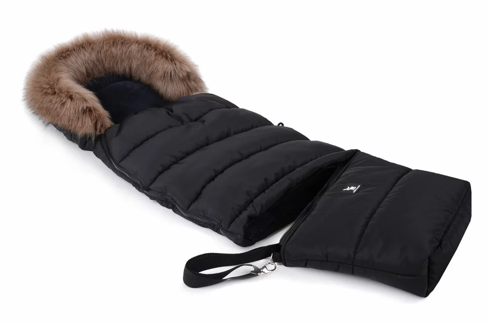 Zimní fusak Cottonmoose Combi s kožichem  Camel
