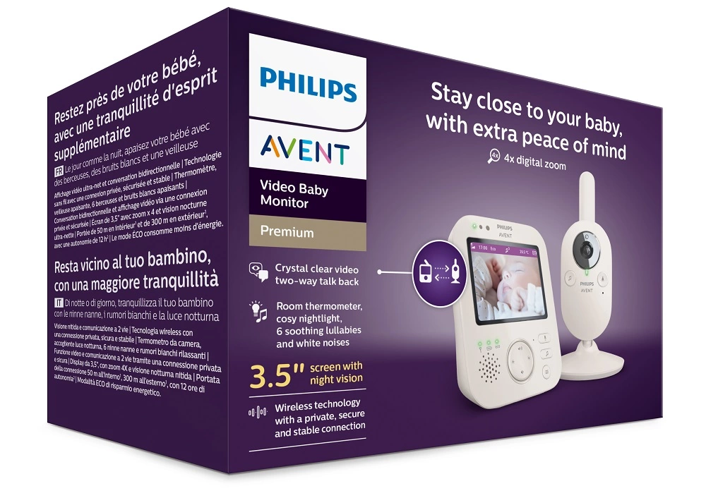Philips AVENT Baby video monitor SCD891/26