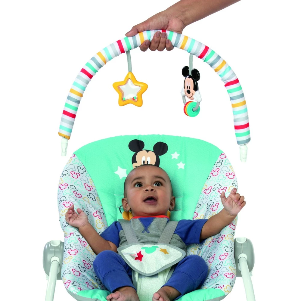 DISNEY BABY Houpátko vibrující MICKEY MOUSE Original Bestie™ 0m+ do 18 kg