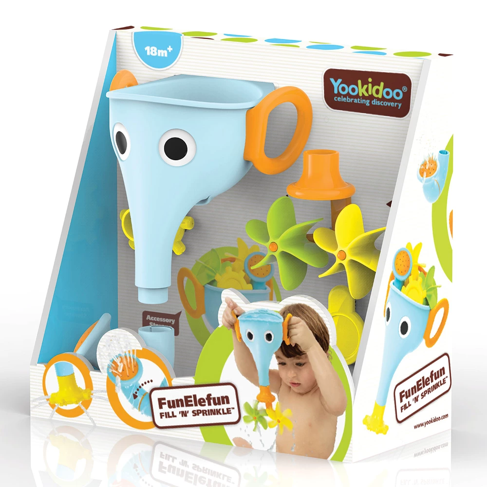 Yookidoo Slon do vany - modrý