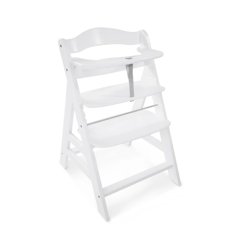 Jídelní dřevěná židle Hauck Alpha+ White