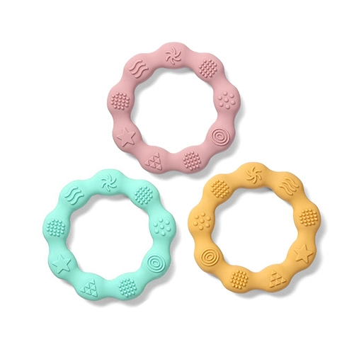 Silikonové kousátko Babyono Ring 825-02