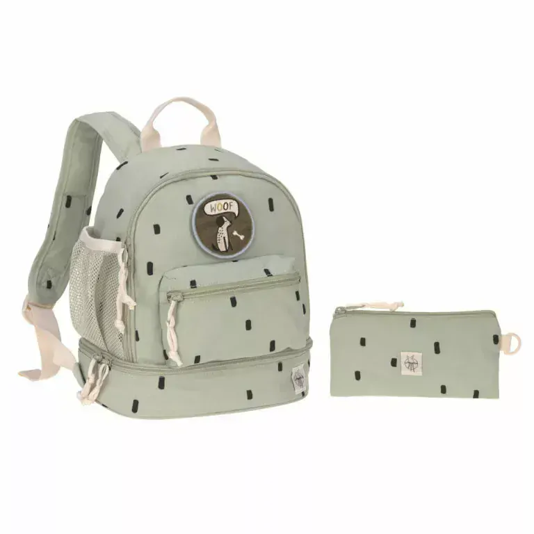 Dětský batůžek Lässig Mini Backpack Happy Prints light Olive