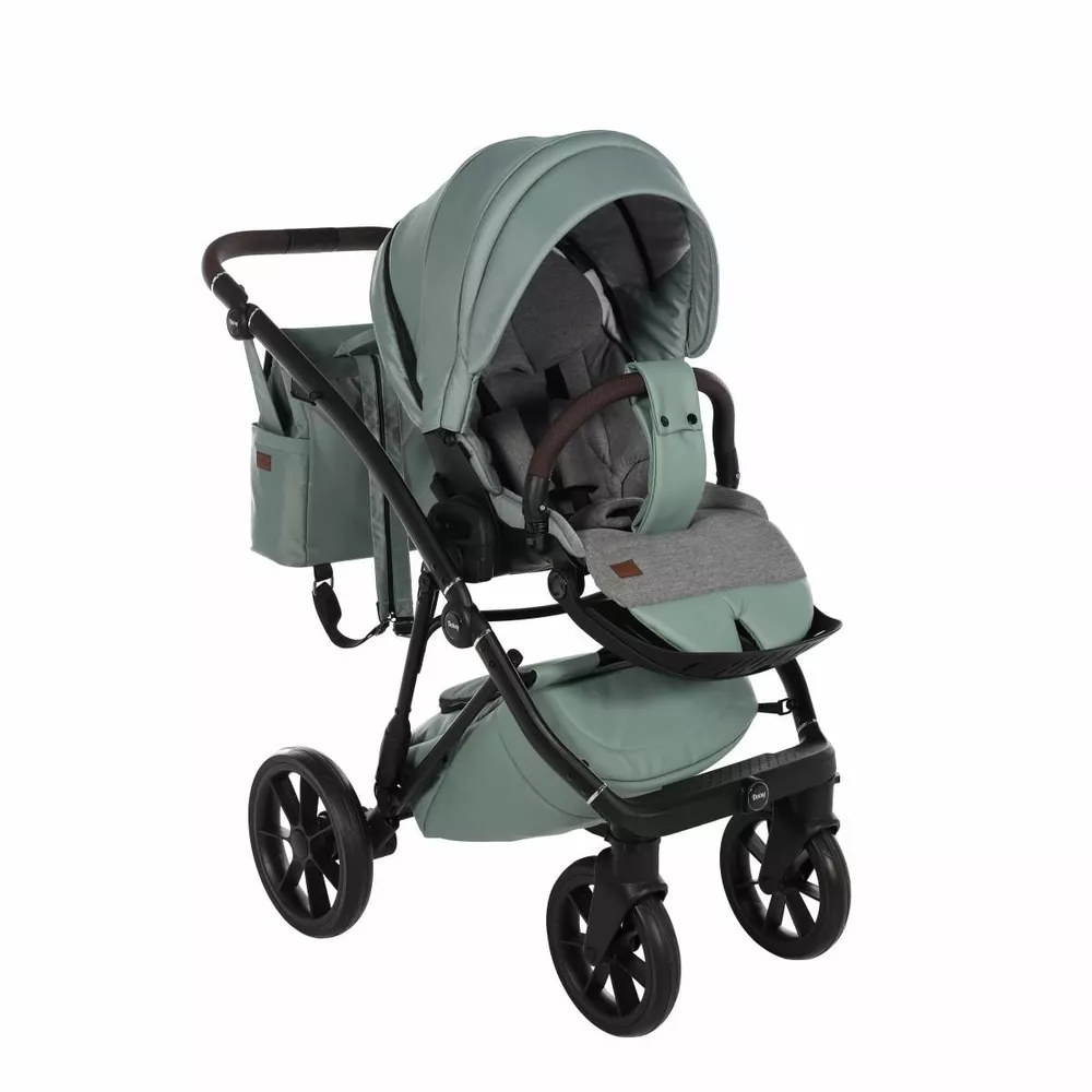 Kombinovaný kočárek Jasmine Daisy Soft 2v1 04 Mint