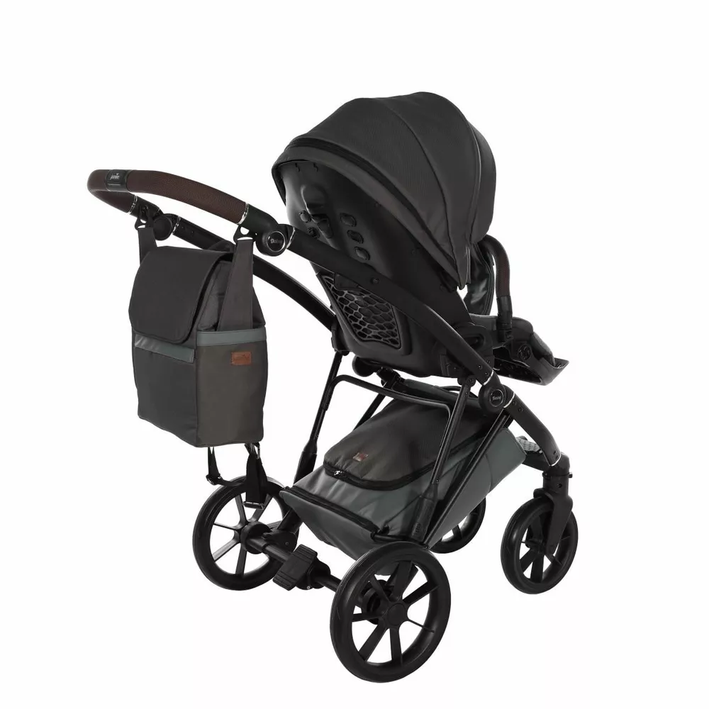 Kombinovaný kočárek Jasmine Daisy Soft 2v1 07 Grey Olive
