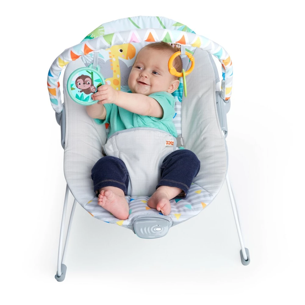 BRIGHT STARTS Lehátko vibrující Safari Fun™ 0m+ do 9 kg