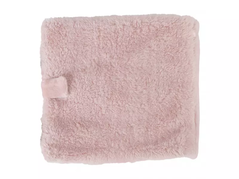 Little Dutch Textilní knížka s aktivitami králíček Miffy Fluffy Pink