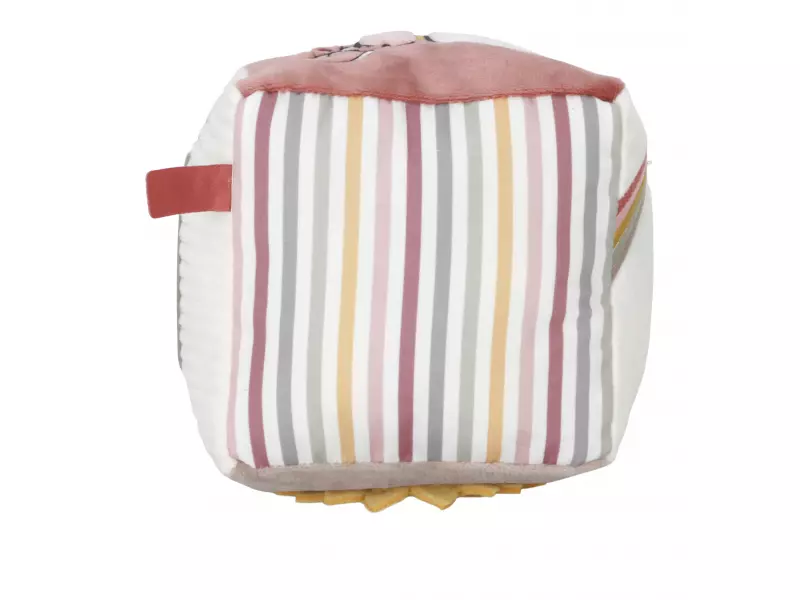 Little Dutch Kostka textilní králíček Miffy Fluffy Pink