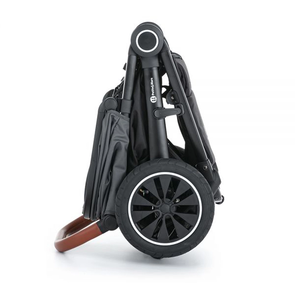 PETITE&MARS Kočárek sportovní Street+ Air Oak Ocean Blue Complete, nánožník + odrážedlo Uniq Pink