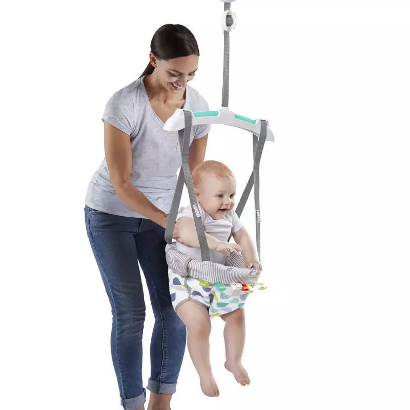 BRIGHT STARTS Skákadlo do dveří Playful Parade 6 m+, do 12 kg