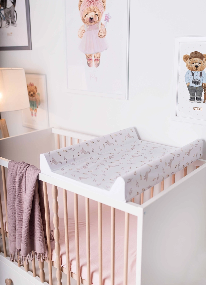 CEBA Podložka přebalovací 2-hranná s pevnou deskou (50x70) Basic Goose