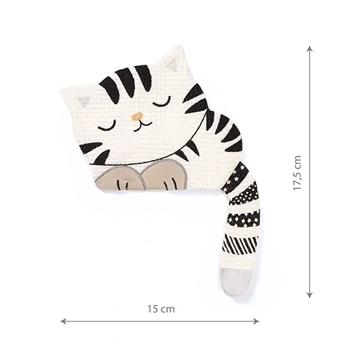 BABYONO Hračka muchláček Kitty 0m+