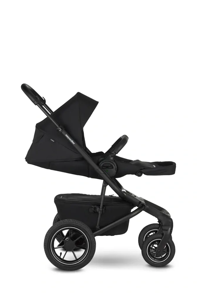 EASYWALKER Kočárek kombinovaný Jimmey 2v1 Pepper Black LITE AIR