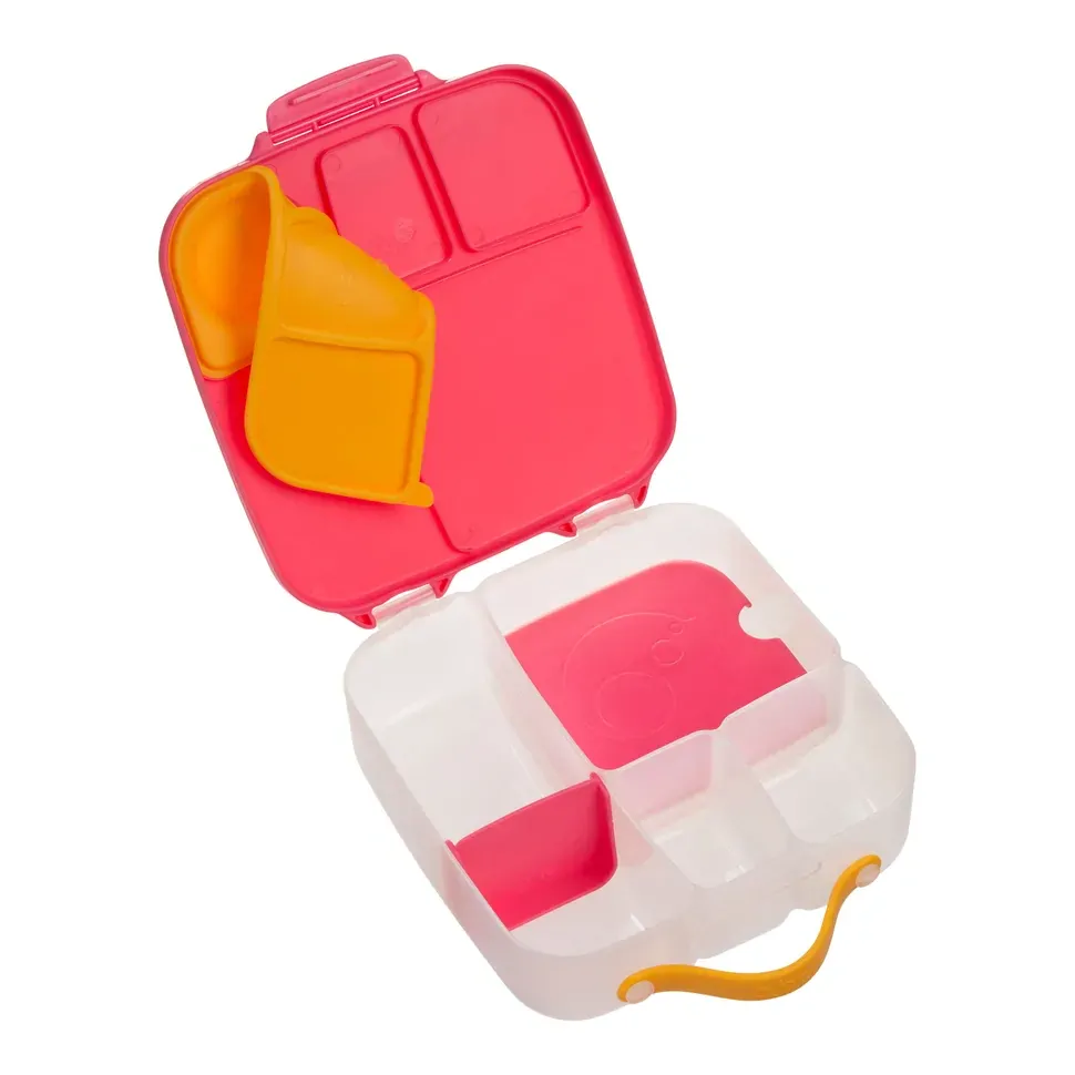 b.box Svačinový box velký -  Růžový/Oranžový