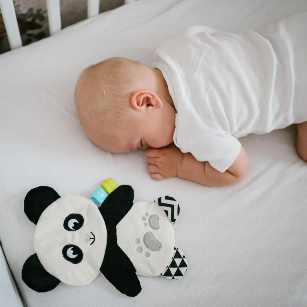 BABYONO Hračka šustící Panda Polly