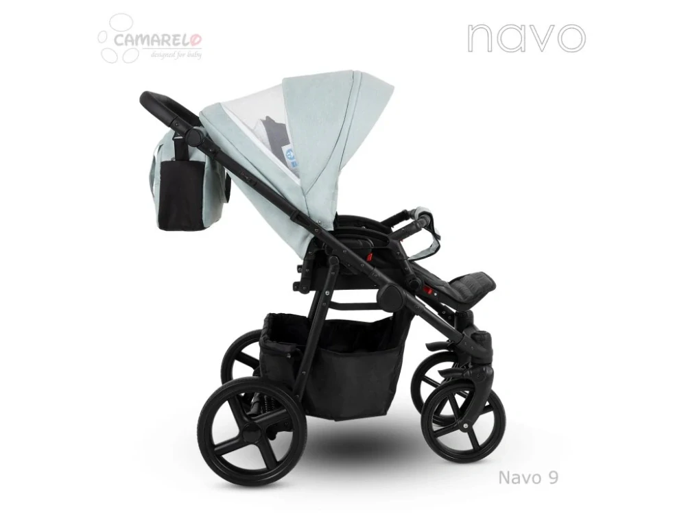Dětský kočárek Camarelo Navo - 9 Zelenkavá