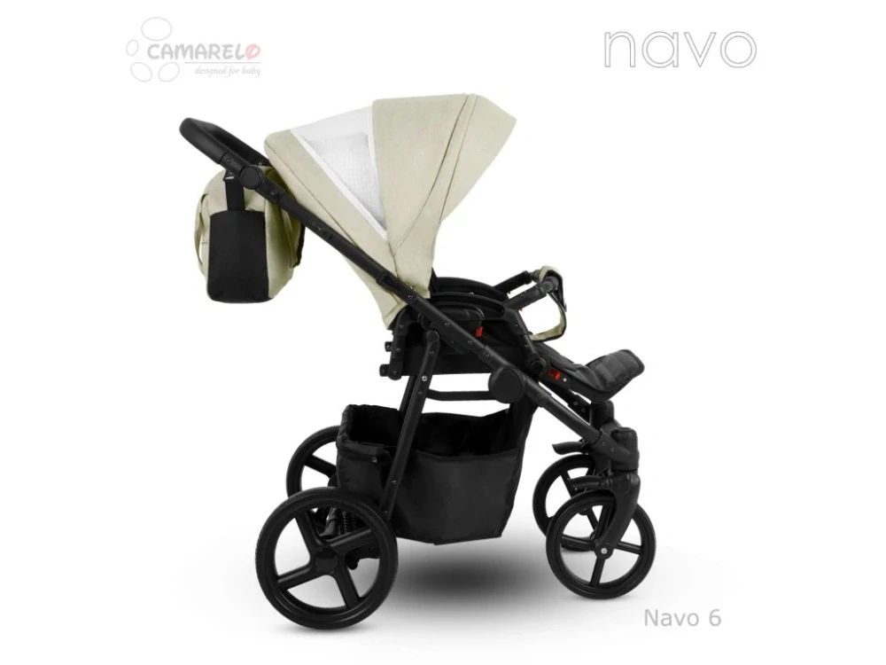 Dětský kočárek Camarelo Navo - 6 Béžová