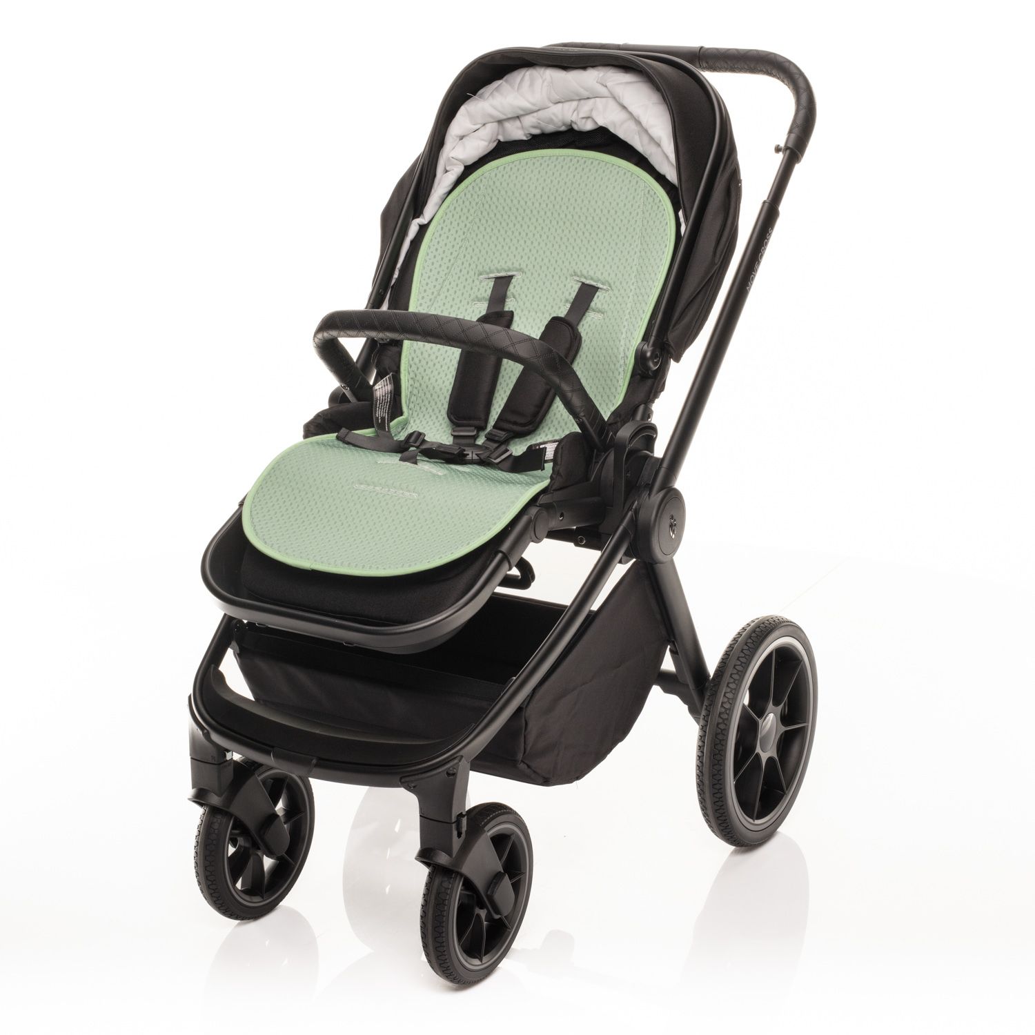 Podložka do kočárku prodyšná Breeze Madagaskar Green