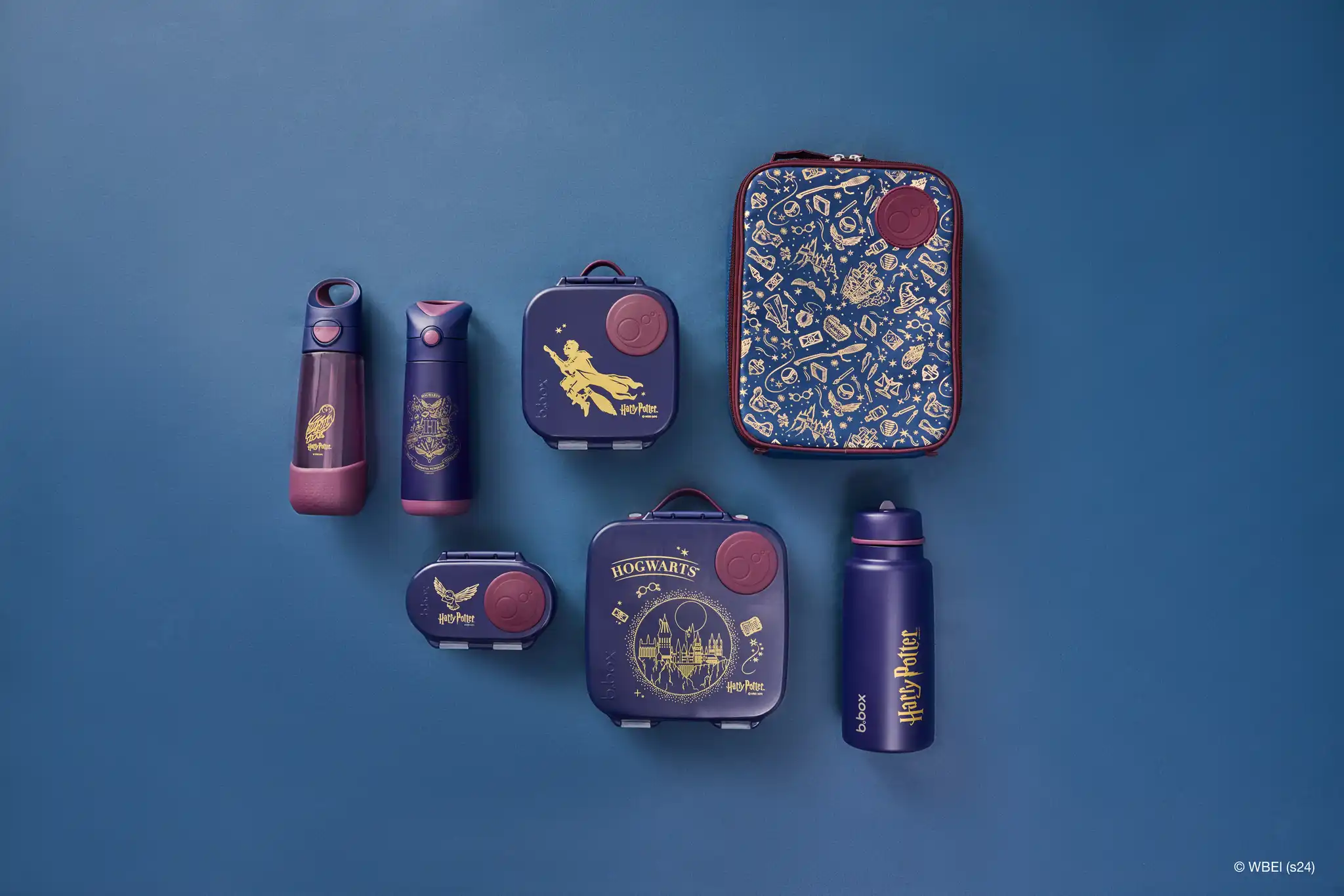 b.box Termoska na pití s brčkem 500 ml - Harry Potter