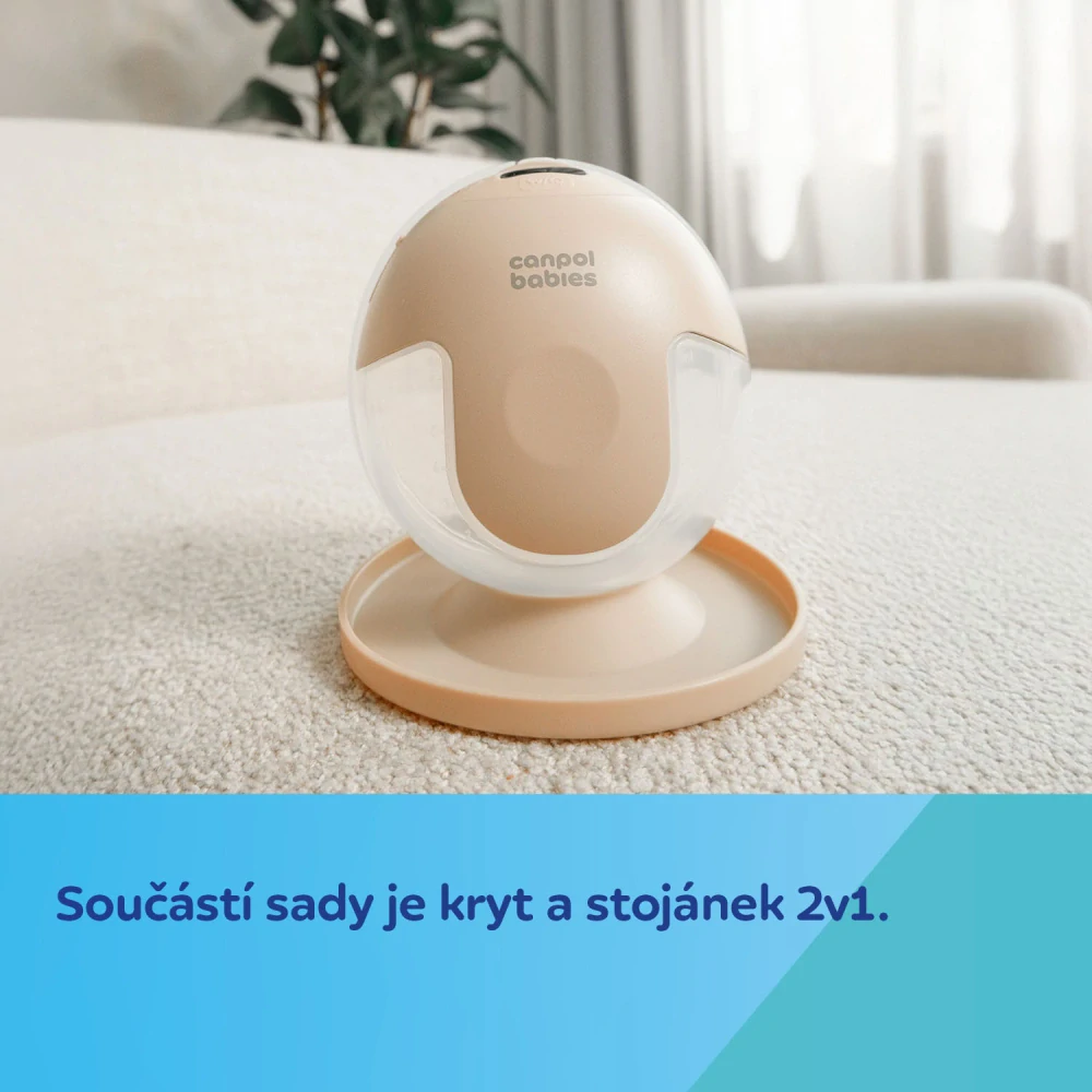 Canpol babies Elektrická odsávačka mateřského mléka do podprsenky SmartSense