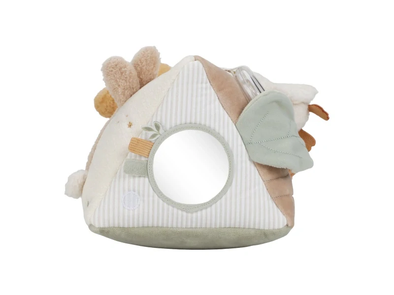 Little Dutch Polštářek trojhranný s aktivitami Newborn Naturals
