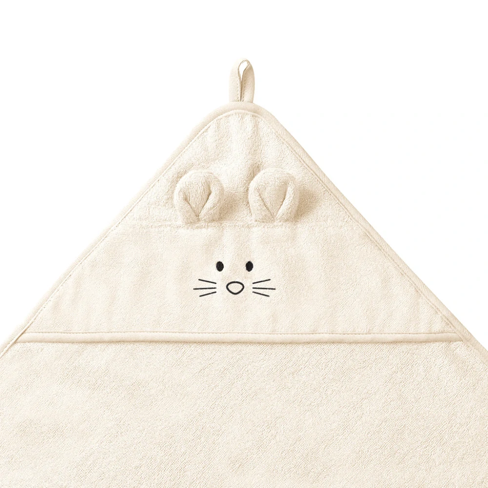 BABYONO Osuška bambusová Super Soft Cream 100x100 cm